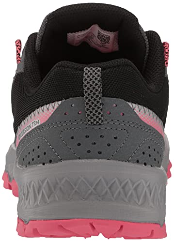 Saucony Women's Excursion TR14 Running Shoe, Charcoal/Coral, 10 W US