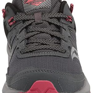 Saucony Women's Excursion TR14 Running Shoe, Charcoal/Coral, 10 W US