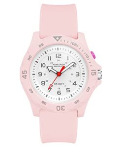 armitron sport women's easy to read silicone strap watch, 25/6452