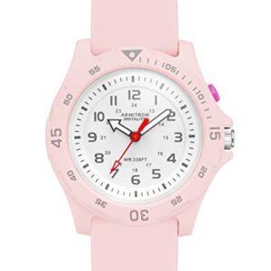 Armitron Sport Women's Easy to Read Silicone Strap Watch, 25/6452