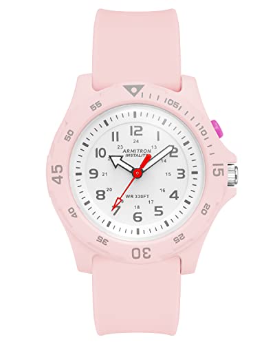 Armitron Sport Women's Easy to Read Silicone Strap Watch, 25/6452