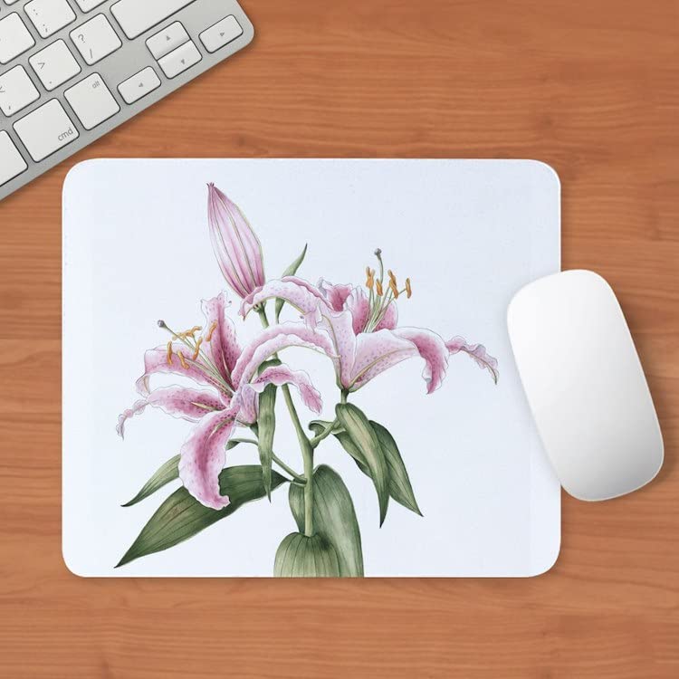 CafePress Stargazer Lily Mousepad Non-Slip Rubber Mousepad, Gaming Mouse Pad