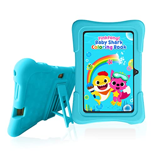 7 inch Tablet for Kids 2GB 32GB Android 11 Preinstalled Parental Control Children Education Toddler Tablet with Shockproof Kickstand Case, GMS Certified, Google Tableta YouTube