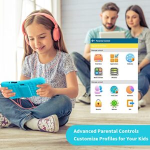 7 inch Tablet for Kids 2GB 32GB Android 11 Preinstalled Parental Control Children Education Toddler Tablet with Shockproof Kickstand Case, GMS Certified, Google Tableta YouTube