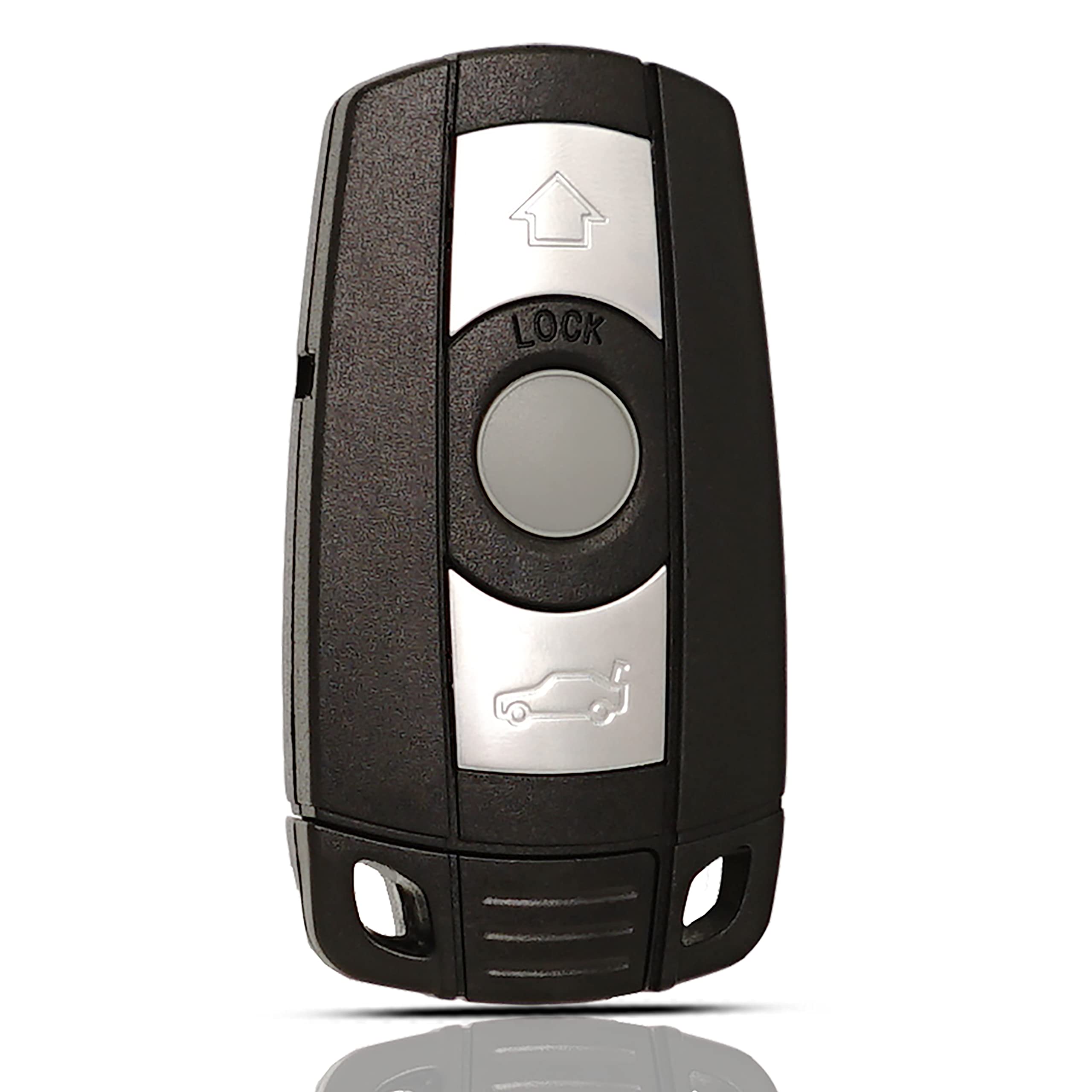 Key Fob Remote Replacement Fits for BMW 325i 328i X1 X5 X6 Z4 M3 M5 1/3/5 Series CAS3 2005 2006 2007 2008 2009 2010 2011 2012 2013 KR55WK49127 KR55WK49123 Keyless Entry Remote Control 66126986583