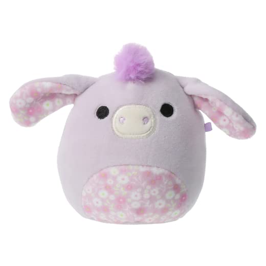 Squishmallows Kellytoy 2023 Easter Delzi The Donkey 5"