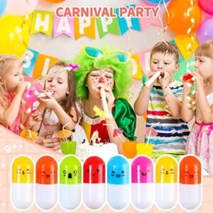 Party Favors for Kids, 24pcs Vitamin Capsule Ballpoint Pens for Teens Adults, Prizes for Kids Classroom, Nurse Gifts Goodie Bag Stuffers Carnival Prizes School Classroom Rewards Treasure Box Fillers