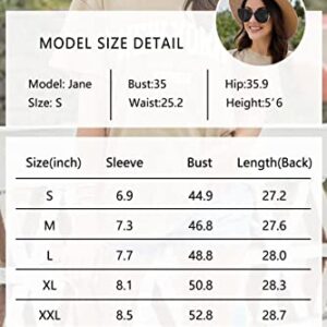 Women’s Oversized New York Letter Graphic Print Short Sleeve Tunic Tops Crew Neck Loose Fit Tee Casual T Shirts