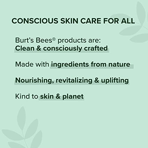 Burt’s Bees Foaming Face Wash, BHA Breakout Defense Cleanser for All Skin Types, Washes Away Impurities & Excess Facial Oil, With a Prebiotic, 8 Oz.