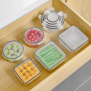 36 PCS Food Storage Containers with lids airtight, (18 Stackable kitchen Storage Containers with 18 Lids) - BPA-Free & Microwave, Dishwasher freezer Safe Meal Prep Container with Chalkboard Labels & Marker…