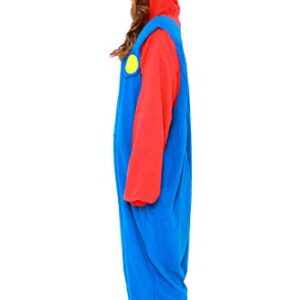 Super Mario Bros Kigurumi Onesie (Mario) (One Size) Multi