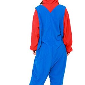 Super Mario Bros Kigurumi Onesie (Mario) (One Size) Multi