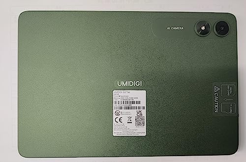 UMIDIGI G3 Tablet PC, 10.1 inch Tablet G3 Tab 3GB +32GB Android 13 6000mAh up to 256GB MT8766 Quad-Core 8MP Rear Camera Face ID Unlocked WiFi +Support Nano-SIM Card +Micro-SD