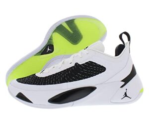 nike jordan luka 1 unisex shoes size 9, color: white/black/volt