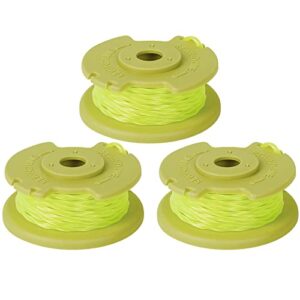 greatbuddy 3-pack weed wacker string replacement compatible with ryobi 18v, 24v, and 40v cordless trimmers refill，parts#ac80rl3