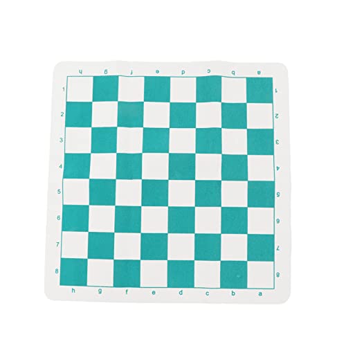 DAUERHAFT Roll Up Chess Board Set, Increase Feelings Rollable Travel Chess Set Entertainment Game Light for Family Gatherings for Picnic(Wang Gao 65MM)