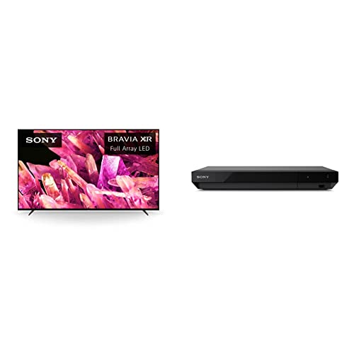 Sony 65 Inch 4K Ultra HD TV X90K Series: BRAVIA XR Full Array LED Smart Google TV for The Playstation® 5 XR65X90K- 2022 Model & Sony UBP- X700M 4K Ultra HD Home Theater Streaming Blu-ray™ Player