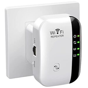 wifi extender, wifi range extender signal booster up to 3000sq.ft and 30 devices, wifi repeater internet booster for home, 1-tap setup, supports ethernet port, access point