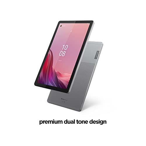 Lenovo Tab M9-2023 - Tablet - Long Battery Life - 9" HD - Front 2MP & Rear 8MP Camera - 3GB Memory - 32GB Storage - Android 12 or Later - Folio Case Included,Gray