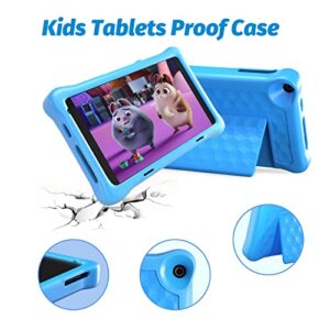 Cheerjoy Kids Tablet 8 inch Tablet for Kids 4000mAh 2GB+32GB HD 1280 * 800 Learning Kids Tablets with WiFi, Bluetooth, Dual Camera, Parental Control (Blue)