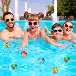 Leitee 60 Pcs 2 Inch Water Balls Reusable Pool Balls Mini Sponge Water Balls for Swimming Pool Absorbent Water Balls for Water Activities Beach Soaking Games Toys Party Favors Summer