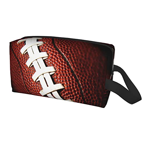 Affilleve Football Soccer Large Travel Toiletry Bag Hanging Dopp Kit Shower Shaving Toiletries Accessories Organizer