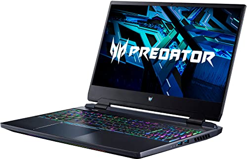 Acer Predator Helios 300 15.6" 2K QHD 240Hz Gaming Laptop (Intel i7-12700H 14-Core, 32GB DDR5, 2x2TB PCIe SSD (4TB), GeForce RTX 3070 Ti 8GB, RGB Backlit KYB, Thunderbolt 4, WiFi 6E, Win11Home) w/Hub