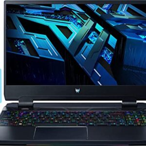Acer Predator Helios 300 15.6" 2K QHD 240Hz Gaming Laptop (Intel i7-12700H 14-Core, 64GB DDR5, 2x2TB PCIe SSD (4TB), GeForce RTX 3070 Ti 8GB, RGB Backlit KYB, Thunderbolt 4, WiFi 6E, Win11Pro) w/Hub