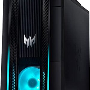 Acer Predator PO3-630 Gaming Desktop PC (Intel i7-11700 8-Core, 32GB RAM, 2x1TB PCIe SSD RAID 0 (2TB), GeForce RTX 3070, WiFi, Bluetooth, Backlit KB, HDMI, USB 3.2, Display Port, Win 10 Pro)