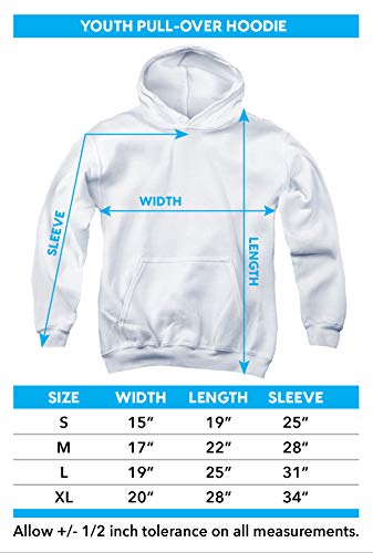 Popfunk Diary of a Wimpy Kid Wimpy Kid Group Youth Kids Boy/Girls Pull-Over Hoodie (Medium) Royal Blue