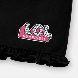 L.O.L. Surprise! Kid Girl 2pcs Tee and Print Shorts Set Pink Kids: 6-7 Years