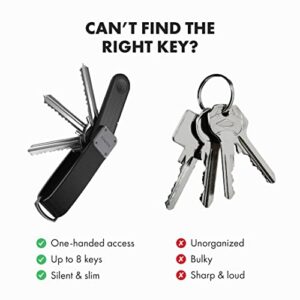 Ekster Key Case | Smart Key Organizer Keychain | Compact Key Holder with Key Finder and Loop for Car Keys | Key Holder for Keychain | Men's Keyrings & Keychains Holder