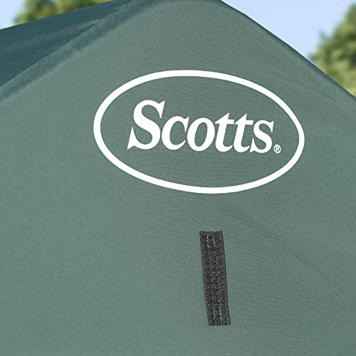 Scotts 4' x 4' x 6' Water-Resistant Pop-Up Deck and Garden Storage Shed Kit