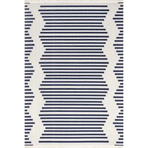 nuLOOM Holly Multi Stripe Indoor/Outdoor Area Rug, 8' x 10', Blue