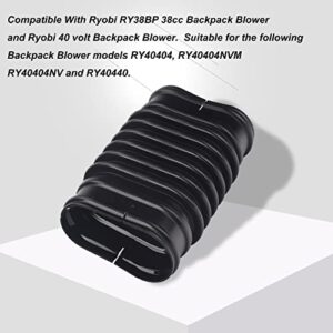 580473001 Replacement Bellows Flex Tube Compatible with Ryobi 38cc Backpack Blower RY40404 40V Blower RY40404NV, RY40404NVM, RY40440 Also for 308054129, 310816015, 309266005 (1 PACK)