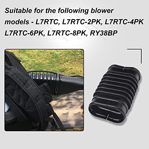 580473001 Replacement Bellows Flex Tube Compatible with Ryobi 38cc Backpack Blower RY40404 40V Blower RY40404NV, RY40404NVM, RY40440 Also for 308054129, 310816015, 309266005 (1 PACK)