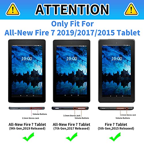 CGFGHHUY for Kindle Fire 7 Tablet Case 2019/2017 Release 9th/7th Generation 7 inch Lightweight Protective PU Leather Smart Stand Cover with Auto Wake Sleep - China Dragon