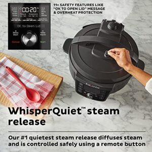 Instant Pot RIO Wide Plus, 7.5 Quarts 35% Larger Cooking Surface, WhisperQuiet Steam Release, 9-in-1 Electric Multi-Cooker, Pressure Cooker, Slow Cooker, Rice Cooker, Steamer, Sauté, Cake & Warmer