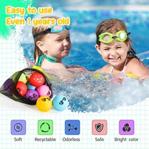 DOUBLMII Reusable Balloons for Summer Water Fun, Refillable and Self-Absorbing Water Balls, Quick Fill Outdoor Toys, Pool Toys, Water Games for Kids