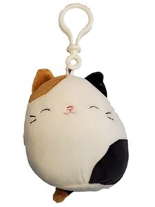 squishmallows 3.5" clip-on cam the cat