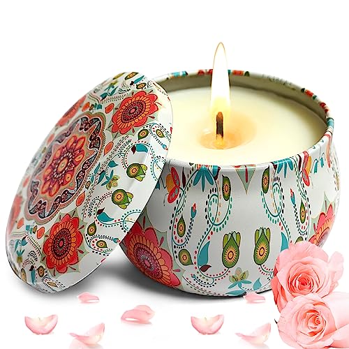 Scented Candles Gifts for Women: Candles Set for Home Fragrance, Soy Wax Aromatherapy Candles, Stress Relief Candles for Bathtub, Yoga, Sleeping, Birthday Gifts for Women, Anniversary