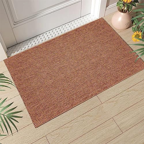 Fixseed Small Boho Rug Cotton Woven Rug 2 x 3 Feet Entryway Washable Area Rugs Reversible Cotton Bath Rugs for Indoor Outdoor Farmhouse Patio Living Room Bedroom Front Porch Door Mats Carpet