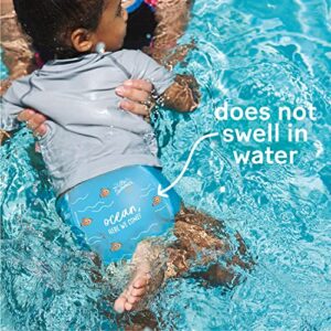 Swim Diapers Size 5-6 (32+ lbs), Huggies Little Swimmers Disposable Swimming Diapers, 17 Ct (Pack of 2)