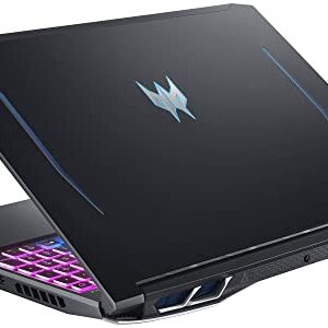 Acer Predator Helios 300 Gaming & Entertainment Laptop (Intel i9-11900H 8-Core, 64GB RAM, 1TB PCIe SSD + 2TB HDD, GeForce RTX 3060, 15.6" 144Hz Win 10 Pro) with MS 365 Personal, Hub