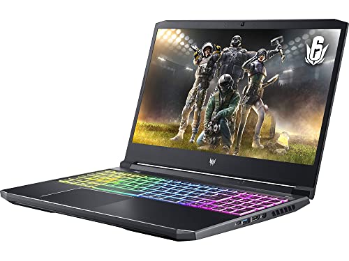 Acer Predator Helios 300 Gaming & Entertainment Laptop (Intel i9-11900H 8-Core, 32GB RAM, 1TB PCIe SSD + 1TB HDD, GeForce RTX 3060, 15.6" 144Hz Win 11 Home) with MS 365 Personal, Hub