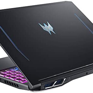Acer Predator Helios 300 Gaming & Entertainment Laptop (Intel i9-11900H 8-Core, 64GB RAM, 2TB PCIe SSD + 1TB HDD, GeForce RTX 3060, 15.6" 144Hz Win 10 Pro) with MS 365 Personal, Hub