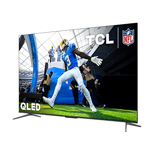 TCL 65-Inch Q6 QLED 4K Smart TV with Google TV (65Q650G, 2023 Model) Dolby Vision, Dolby Atmos, HDR Pro+, Game Accelerator Enhanced Gaming, Voice Remote, Works with Alexa, Streaming UHD Television