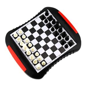 SCUUBE Chess Game Set Chess Set Chess Board Set Chess Board Game Magnetic Chess，Portable Drawer Type Chess Board with Pieces Storage Chess Board Chess Board Game