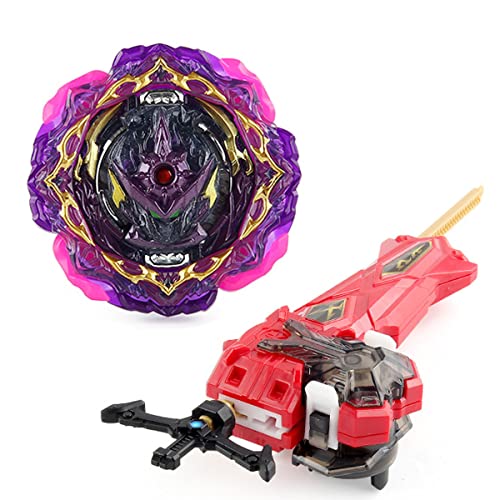 Battling Tops Burst Battle B-206 Barricade Lucifer.Il.BMb-10 Gyro Toys for Kids with B-200 Custom Bey Launcher