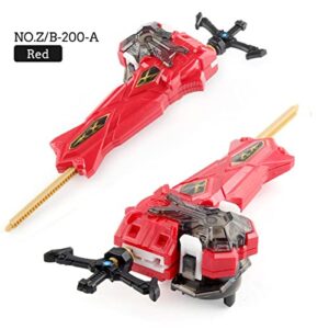 Battling Tops Burst Battle B-206 Barricade Lucifer.Il.BMb-10 Gyro Toys for Kids with B-200 Custom Bey Launcher